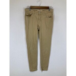 Minimalist Levis Womens 27 Khaki Tan 710 Super Skinny Stretch Jeans S40187 AD